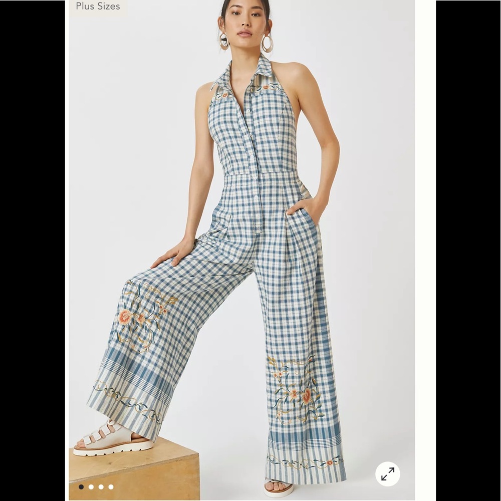NEW Anthropologie Picnic jumpsuit